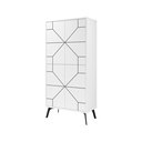 Fethiye Multipurpose Cabinet - White