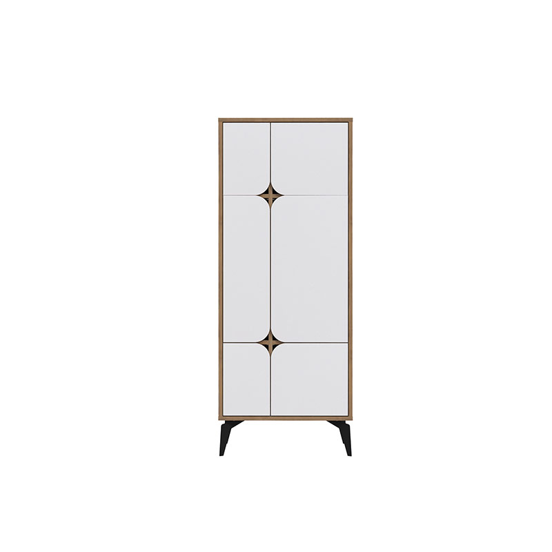 Yalova Multipurpose Cabinet - Oak - White