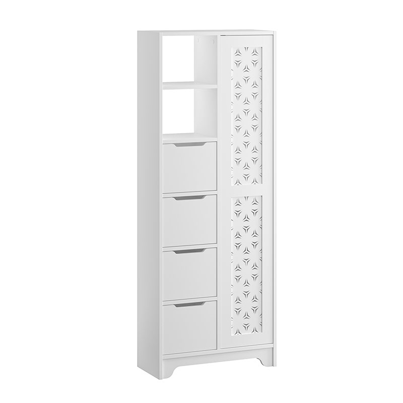 Karapınar Maxi Multipurpose Cabinet - White