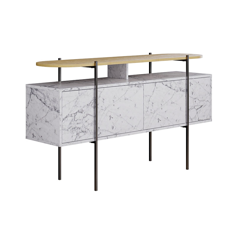 Hakkari Console - Carrara - Oak