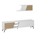 Patnos Tv Unit - White - Oak