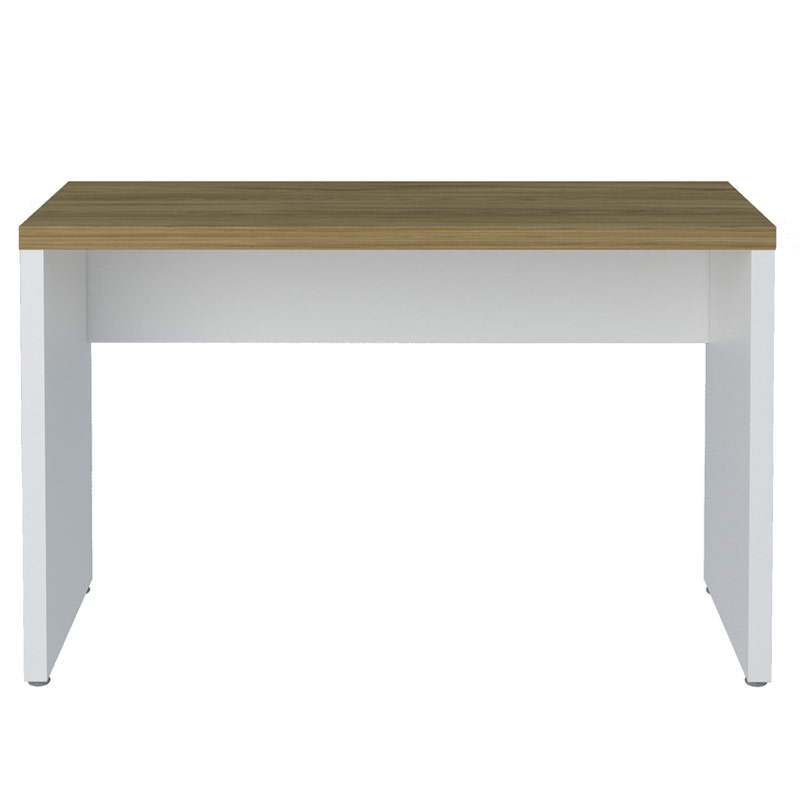 Castanhal Desk ,Elm/ White,120cm