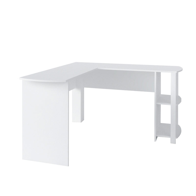  Dourados L shape Desk - White 