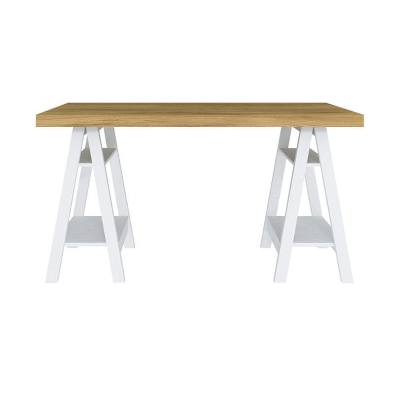  Sao Jose Desk - Elm/ White