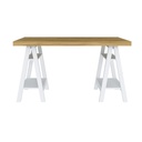  Sao Jose Desk - Elm/ White