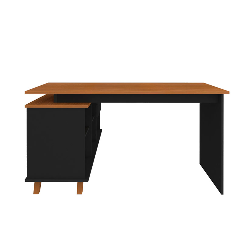  Chapeco Desk - Freijo/Black