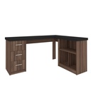  Araraquara Desk - Black/ Ipe