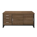  Alvorada Cabinet With Drawers II - Charuto/ Black