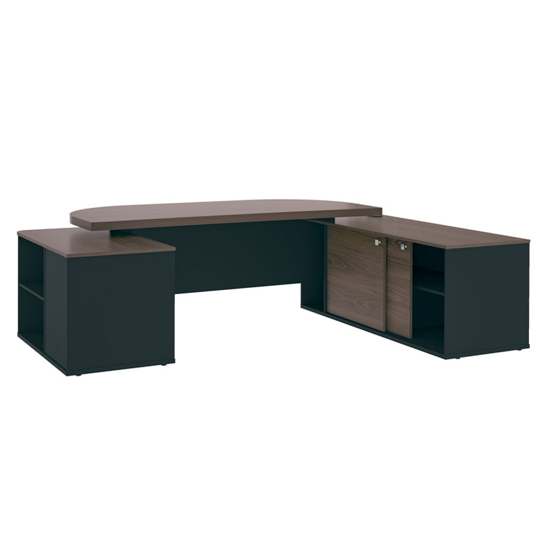  Rio Grande Desk - Charuto/ Black