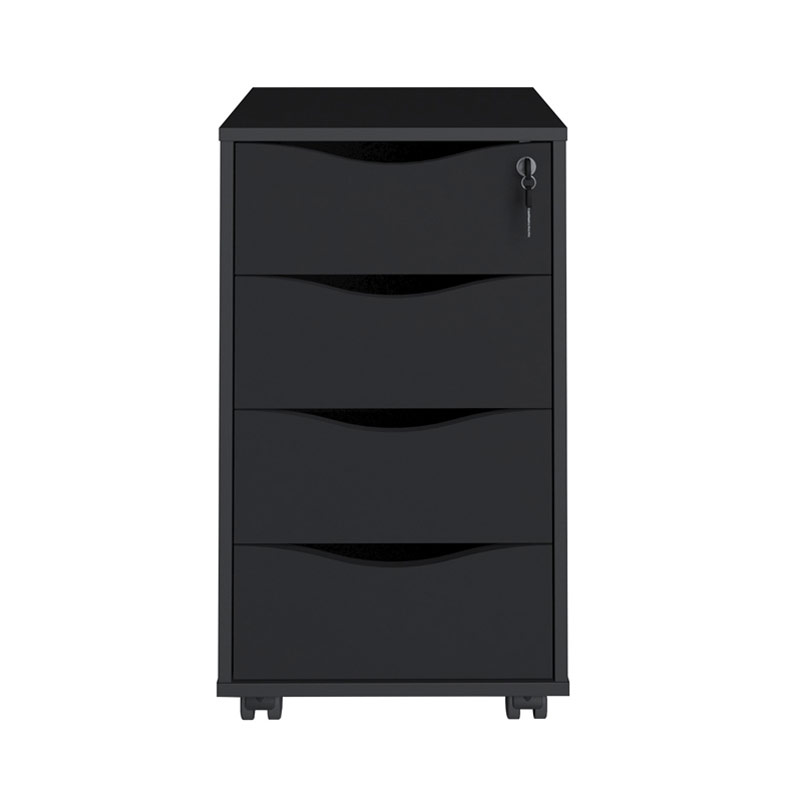  Rio Claro Chest of 4 Drawers - Black