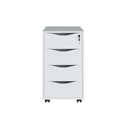  Rio Claro Chest of 4 Drawers - White 