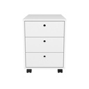  Sinop Chest of 3 Drawers - White