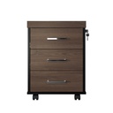  Alvorada Chest Of 3 Drawers II - Charuto/ Black