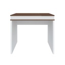  Marilia Desk - Ipe/ White 