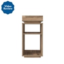 Petrolina End Table - Rustic