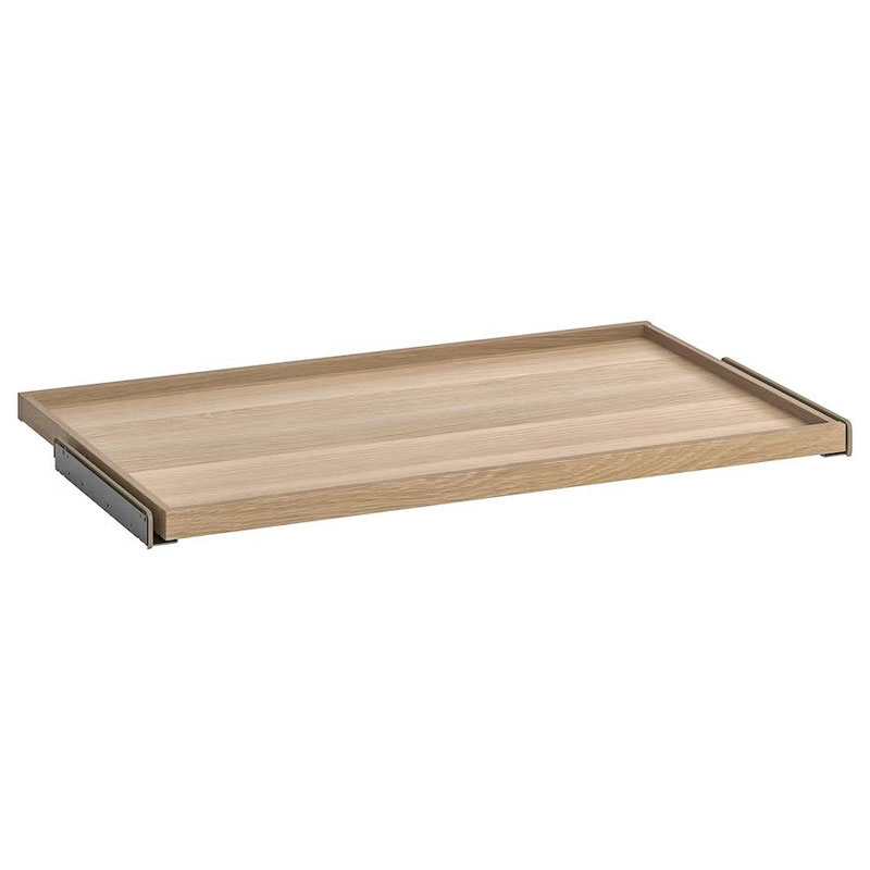 IKEA KOMPLEMENT Pull-out Tray, White Stained Oak Effect 100X58cm