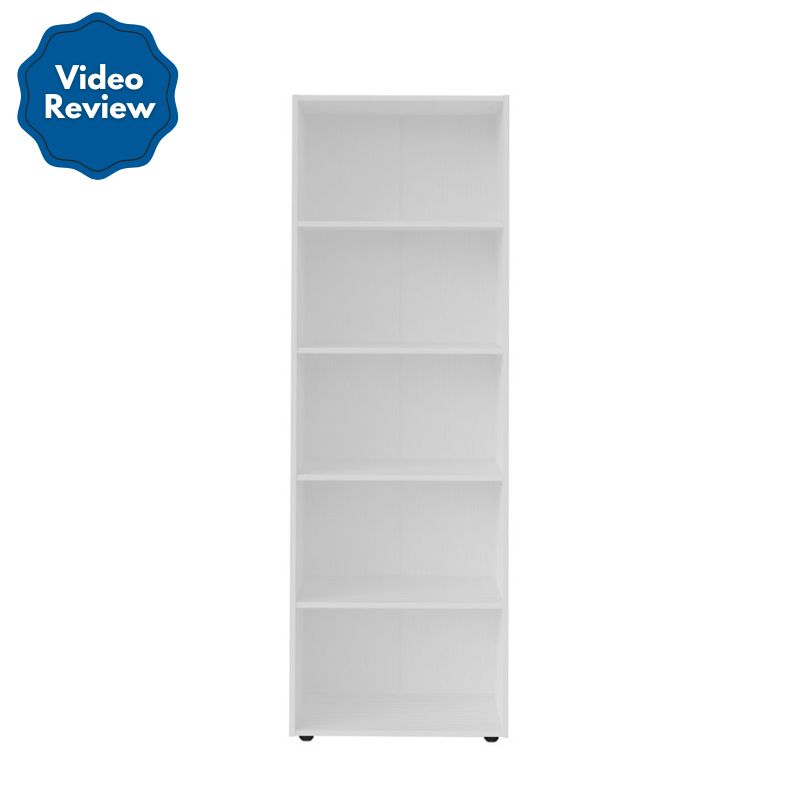 Santarem Bookcase - White 