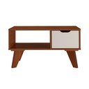 Campina Grande Coffee Table - Cedar/ Off White