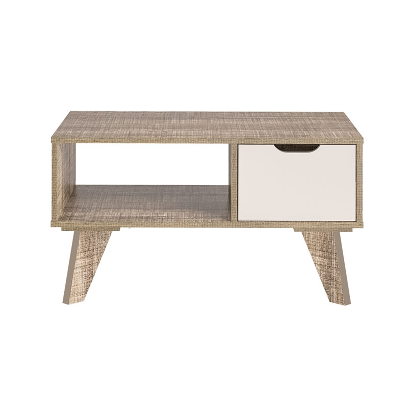 Campina Grande Coffee Table - Cinnamon/ Off White