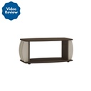 Ribeirao Preto Coffee Table - Walnut/ Off White