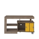 Manaus Tv Stand - Cinnamon-Cinnamon/ Yellow