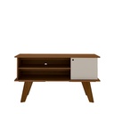 Curitiba Tv Stand - Cedar/ Off White