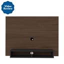 Flash Tv Wall Panel - Walnut/ Black