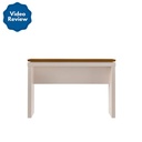 Olinda Console Table - Off White/ Cedar