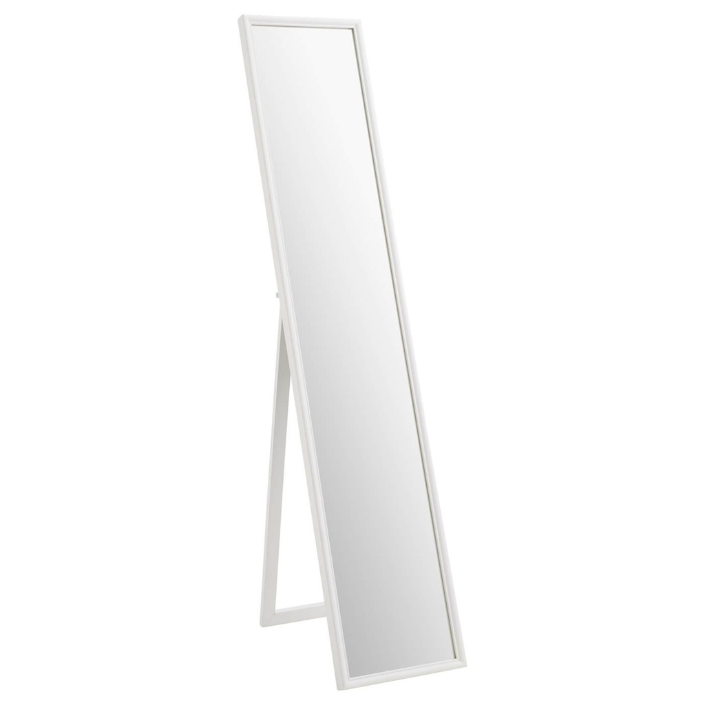 IKEA FLAKNAN Standing Mirror, White