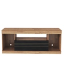 Aracaju Tv Stand - Rustic/ Black