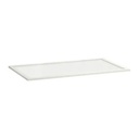 IKEA KOMPLEMENT Glass Shelf, White, 100X58 cm