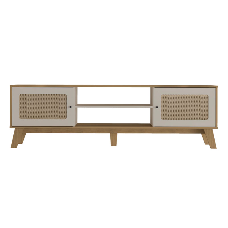 Salvador Tv Stand - Oak/ Off White