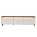 Porto Alegre Tv Stand - Pine/ Off White