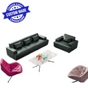 YESENIA 3 seat fabric Sofa