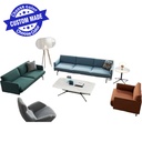 ZION 3 seat fabric Sofa