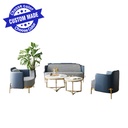 AKEEM 3-seat fabric Sofa