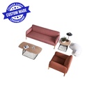 HARLEY 1 seat Vegan Leather Sofa