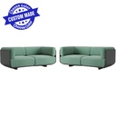 KAISER 2 seat Vegan Leather Sofa