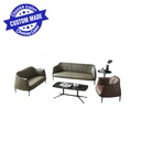 MILANA 2 seat Vegan Leather Sofa