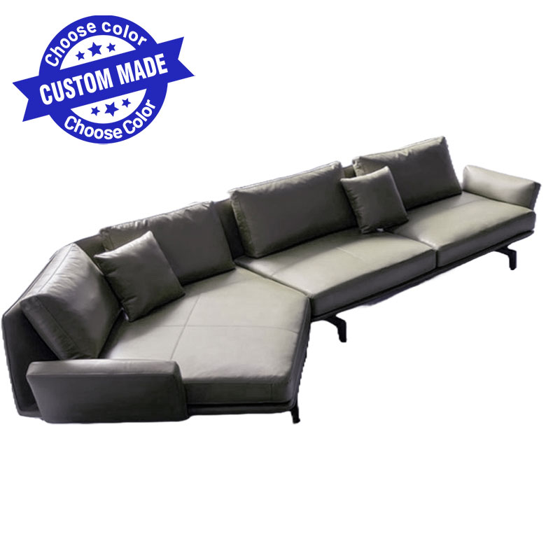 MARYAM mixed 3 Vegan Leather Sofa