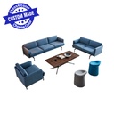 MICAELA 3 seat Vegan Leather Sofa