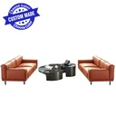 SERAPHINA 2 seat Vegan Leather Sofa