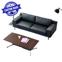 SLOANE 2 seat Vegan Leather Sofa