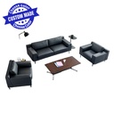 SLOANE 3 seat Vegan Leather Sofa