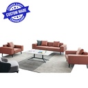 XANTHE 3 seat Vegan Leather Sofa