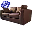 YASMINE 2 seat Vegan Leather Sofa