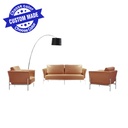 ADDISON 3 seat Vegan Leather Sofa