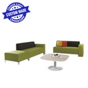 BARNABY 1 seat without back Vegan Leather Sofa