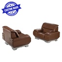 CALEB 1 seat Vegan Leather Sofa