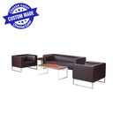 DANNY 3 seat Vegan Leather Sofa